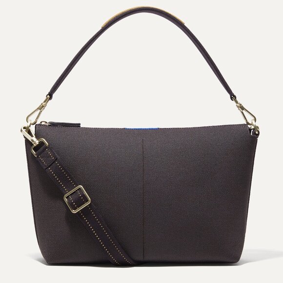 Nwot New Rothy's Daily Crossbody in Ink and Ivory  classic black color - Picture 1 of 16